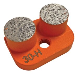 Button 30 40 Grit Hard – 18 X 12mm – 9 Segments