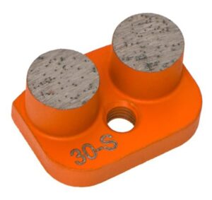 Button 30 40 Grit Soft – 18 X 12mm – 9 Segments