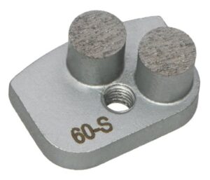 Button 60 80 Grit Soft Bond – 14 X 12mm 9 Segments