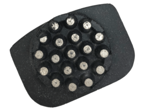 Single Button Rhino Style Cluster 50 60 Grit 9 Segments