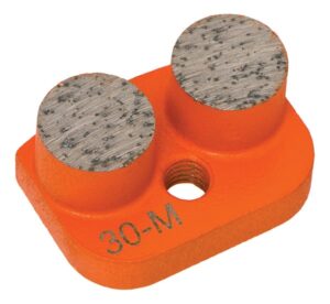 BUTTON 30/40 GRIT MEDIUM 18 x 12mm