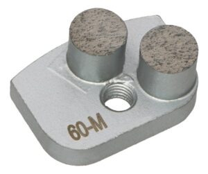 BUTTON 60/80 GRIT MEDIUM 14 x 12mm