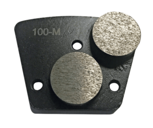 TRAPEZOID BUTTON METAL BONDS 100/120 GRIT-9 SEGMENTS