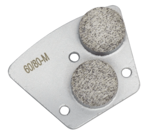 Trapezoid Button Metal Bonds 60 Grit 9 Segments